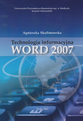 Okładka: Technologia informacyjna: Word 2007