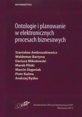 Okładka "Ontologie i planowanie w elektronicznych procesach biznesowych"