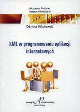 Okładka "XML w programowaniu aplikacji internetowych"