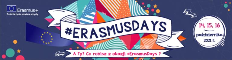 Zaproszenie na webinarium w ramach ErasmusDays