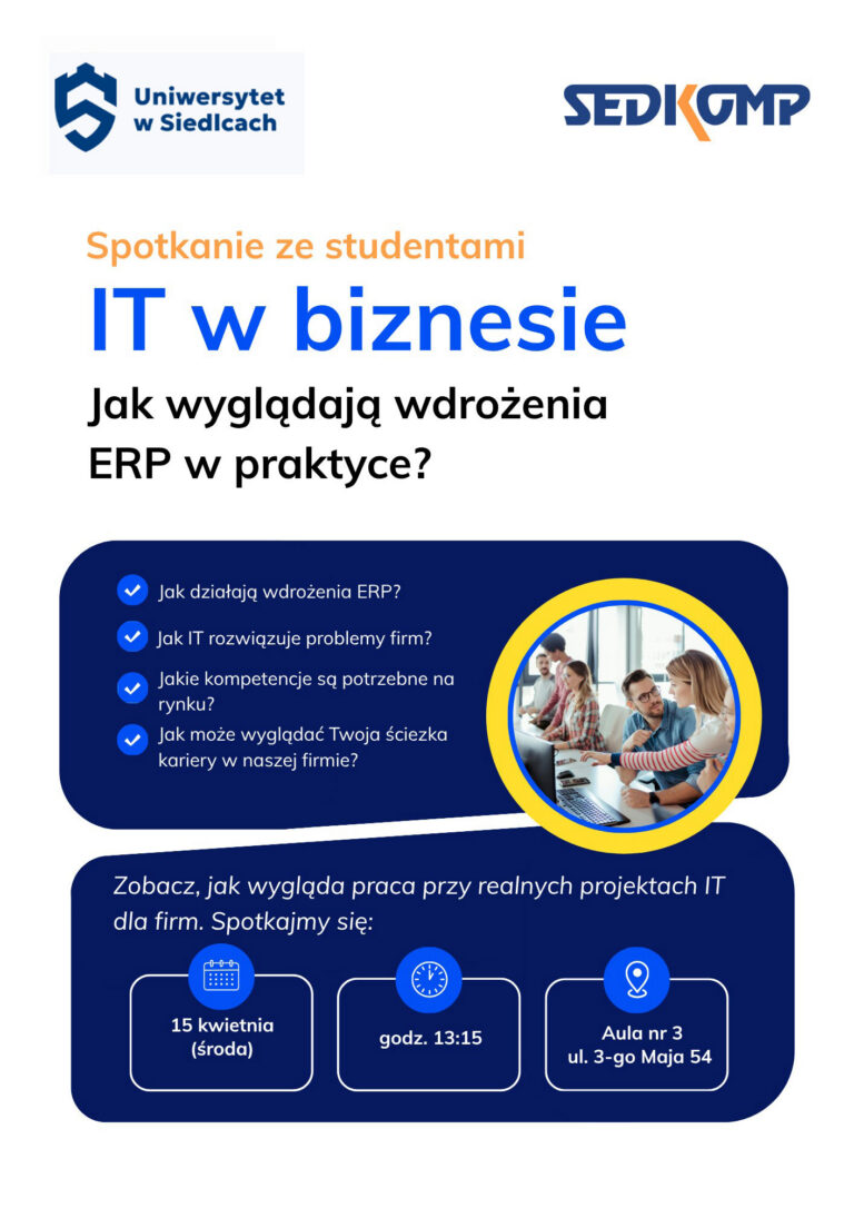 Spotkanie z przedstawicielami firmy SEDKOMP (15.04.2026)